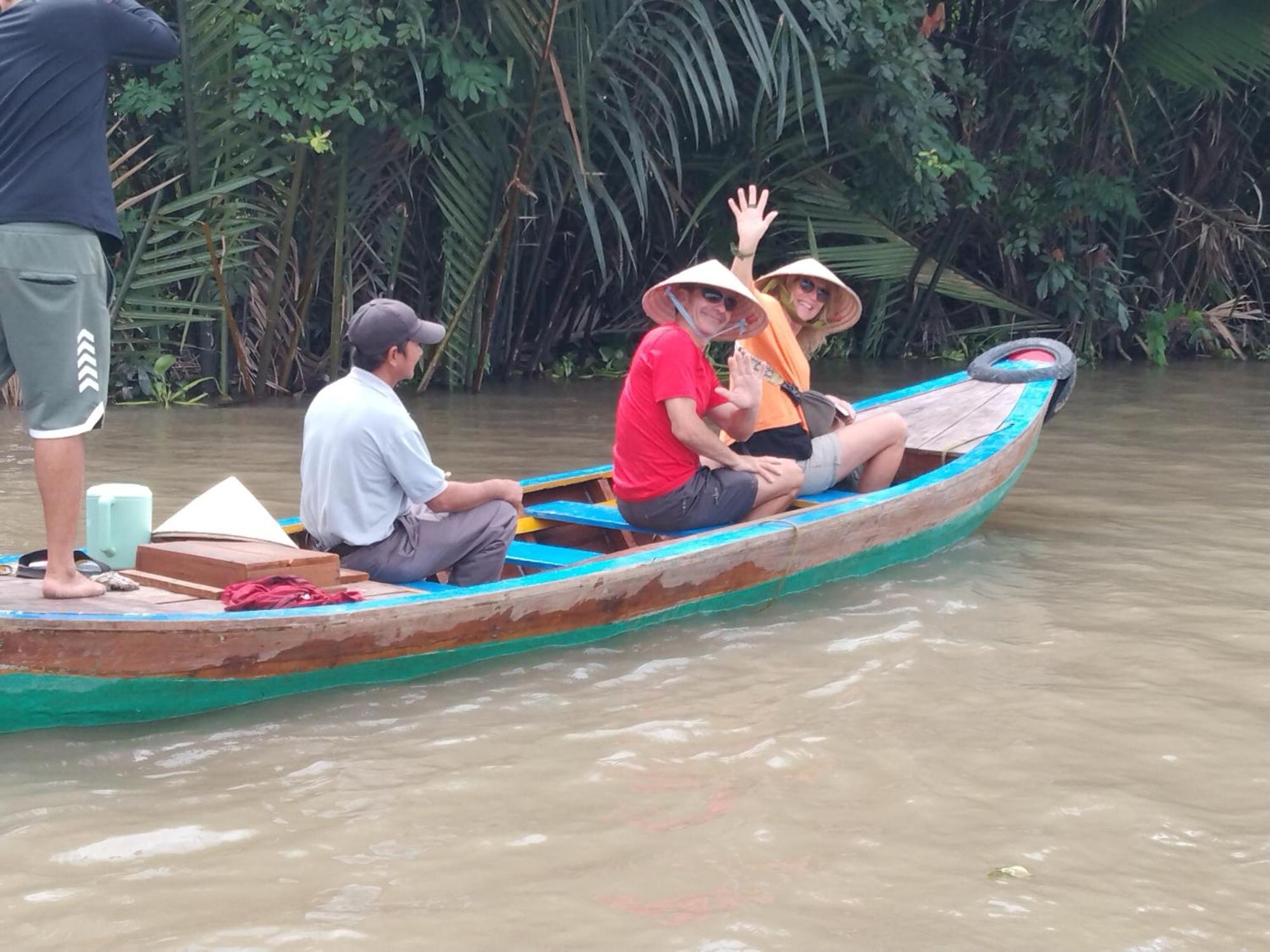 Quoc Phuong Riverside Homestay Ben Tre المظهر الخارجي الصورة